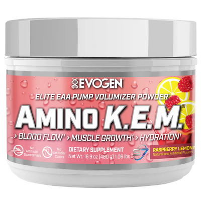 Black Friday - Reduceri Aminoacizi Pudra, Evogen, Amino K.E.M. EAA Indulcit Natural, 480g Promotie