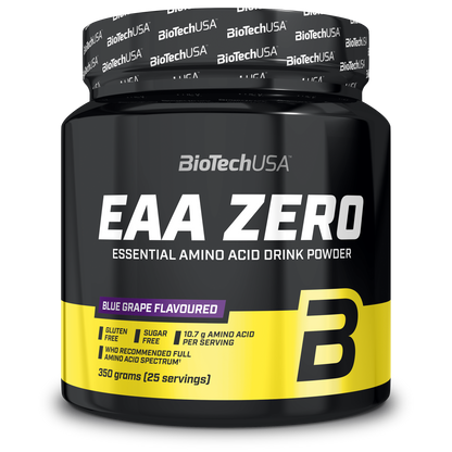 Aminoacizi Esentiali,  BioTechUSA, EAA Zero, 350g, Blue Grape