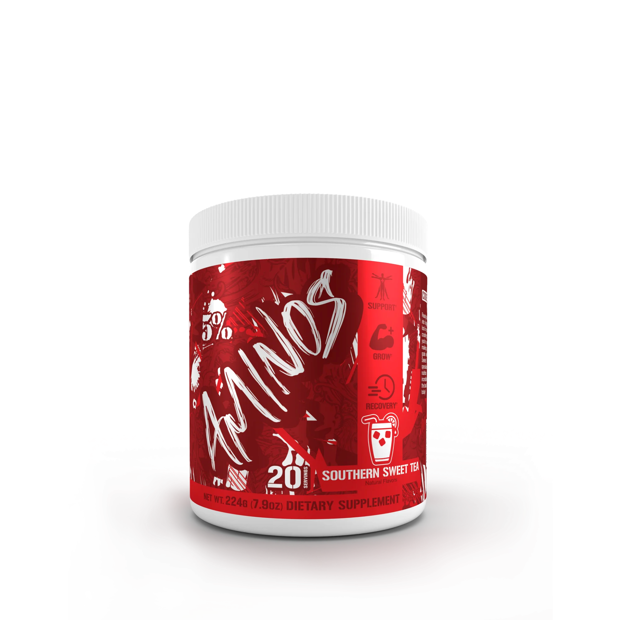 Aminoacizi Pudra, 5% Rich Piana, Aminos Code Red, 224g