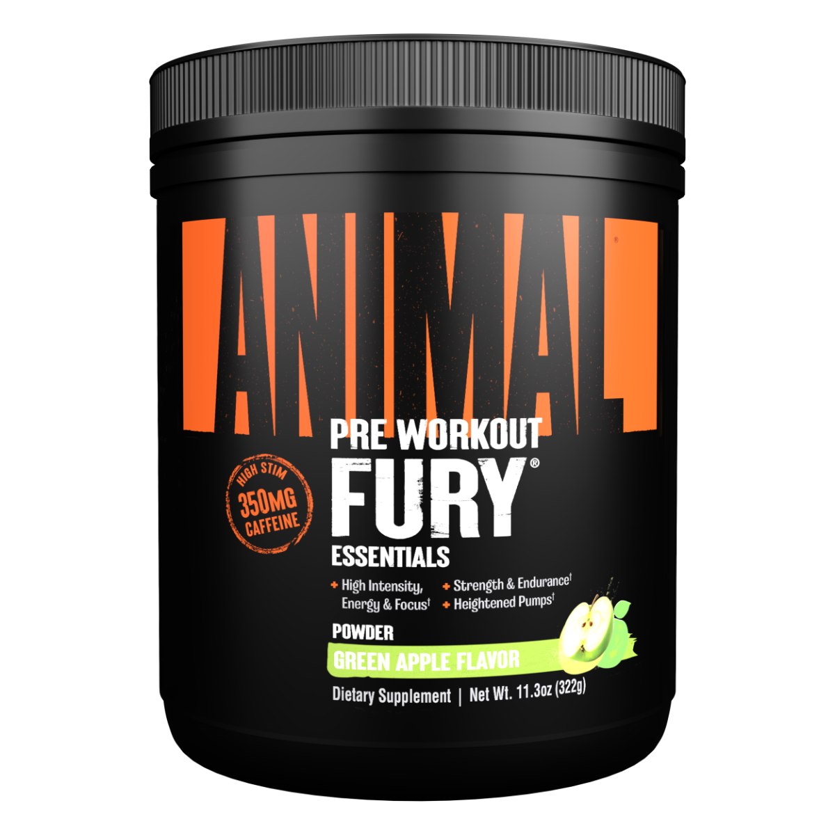 Pre-Workout, Universal, Animal Fury, 332g