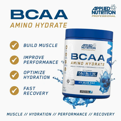Aminoacizi Pudra, Applied Nutrition, BCAA Amino - Hydrate, 450g