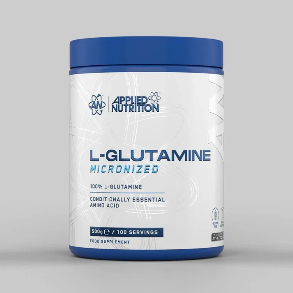 Glutamina Micronizata, Applied Nutrition, L-Glutamine Micronized, 500g