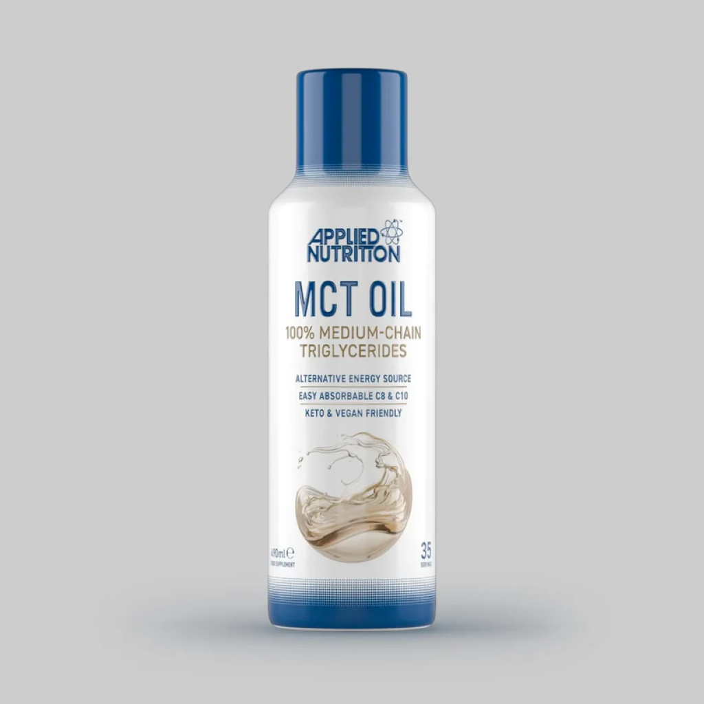 Trigliceride cu Lanț Mediu, Applied Nutrition, MCT Oil, 490ml
