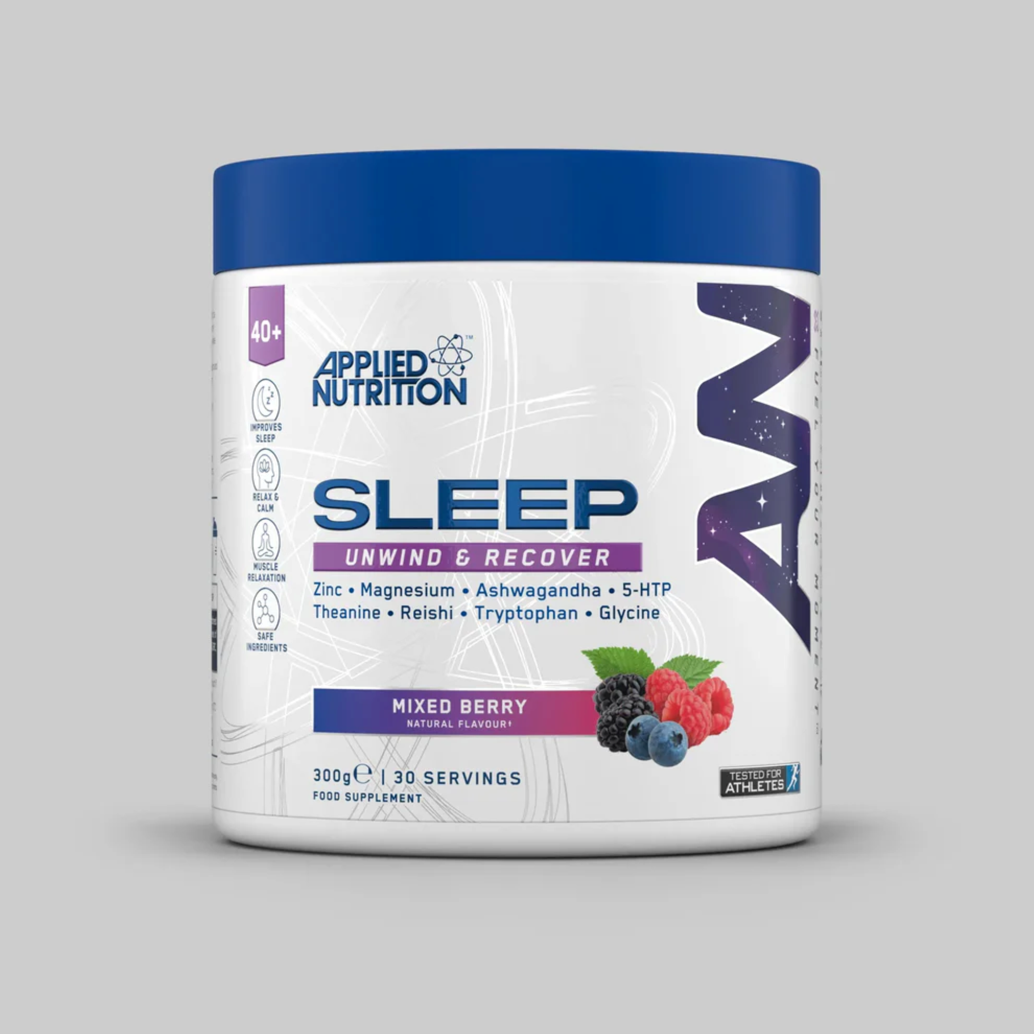 Supliment pentru Igiena Somnului, Applied Nutrition, Sleep, Unwind & Recover, 300g