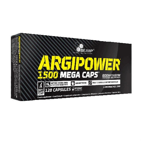 Arginina Capsule, Olimp Sport Nutrition, Argi Power, 120 Capsule