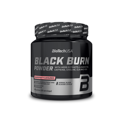 Arzator de grasimi, BioTechUSA, Black Burn Powder, 210g, Grapefruit