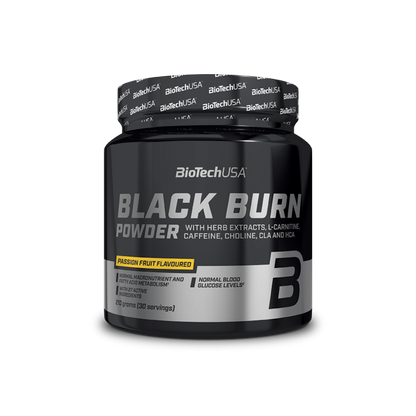Arzator_de_grasimi_BioTechUSA_Black_Burn_Powder_210g_Passion_Fruit