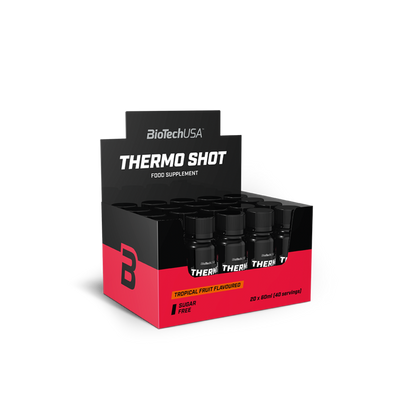 Arzator de Grasimi Shot, BioTechUSA, Thermo Shot, 20x60ml