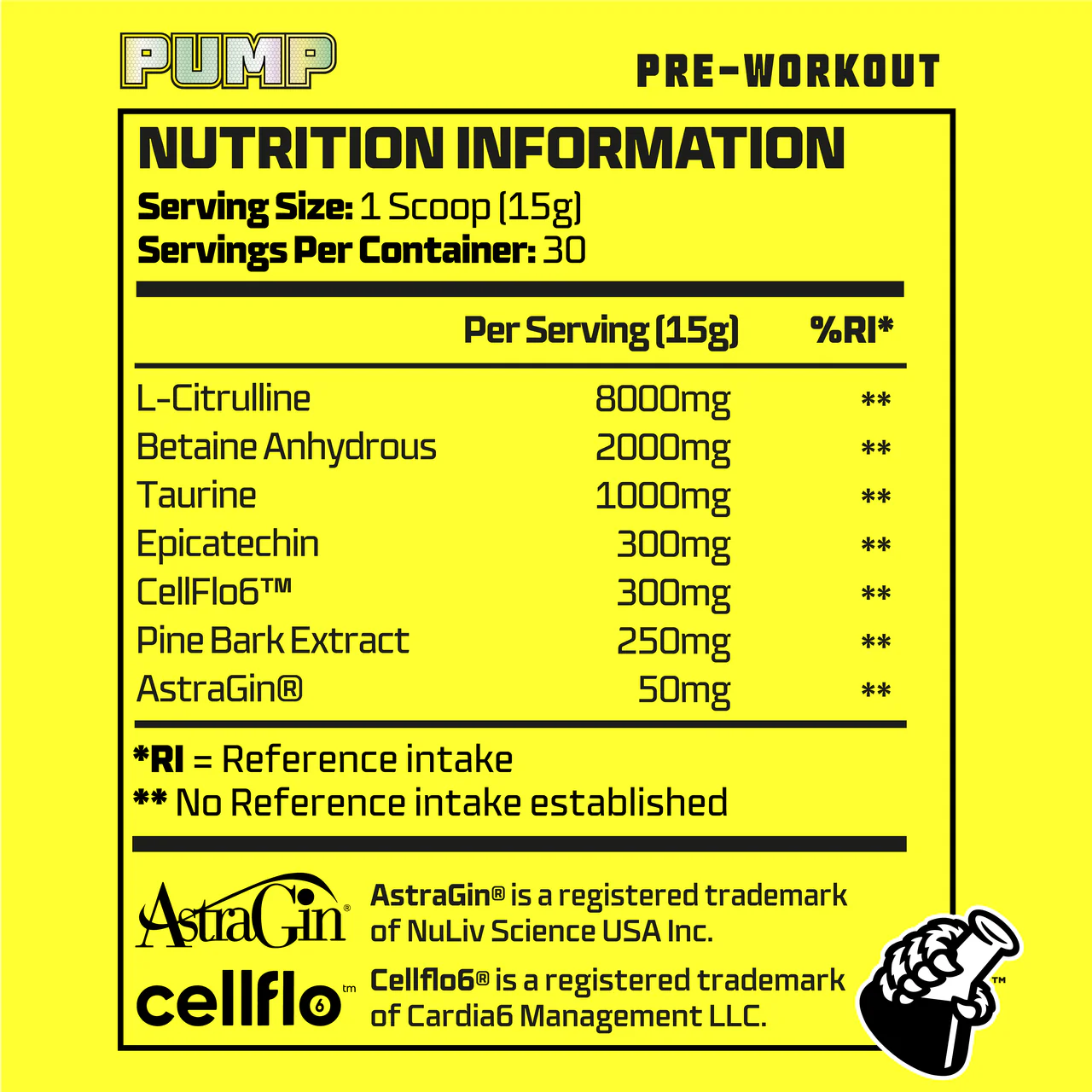Pre-Workout fara Cafeina, Beast Pharm, Stim-Free Pump, 450g