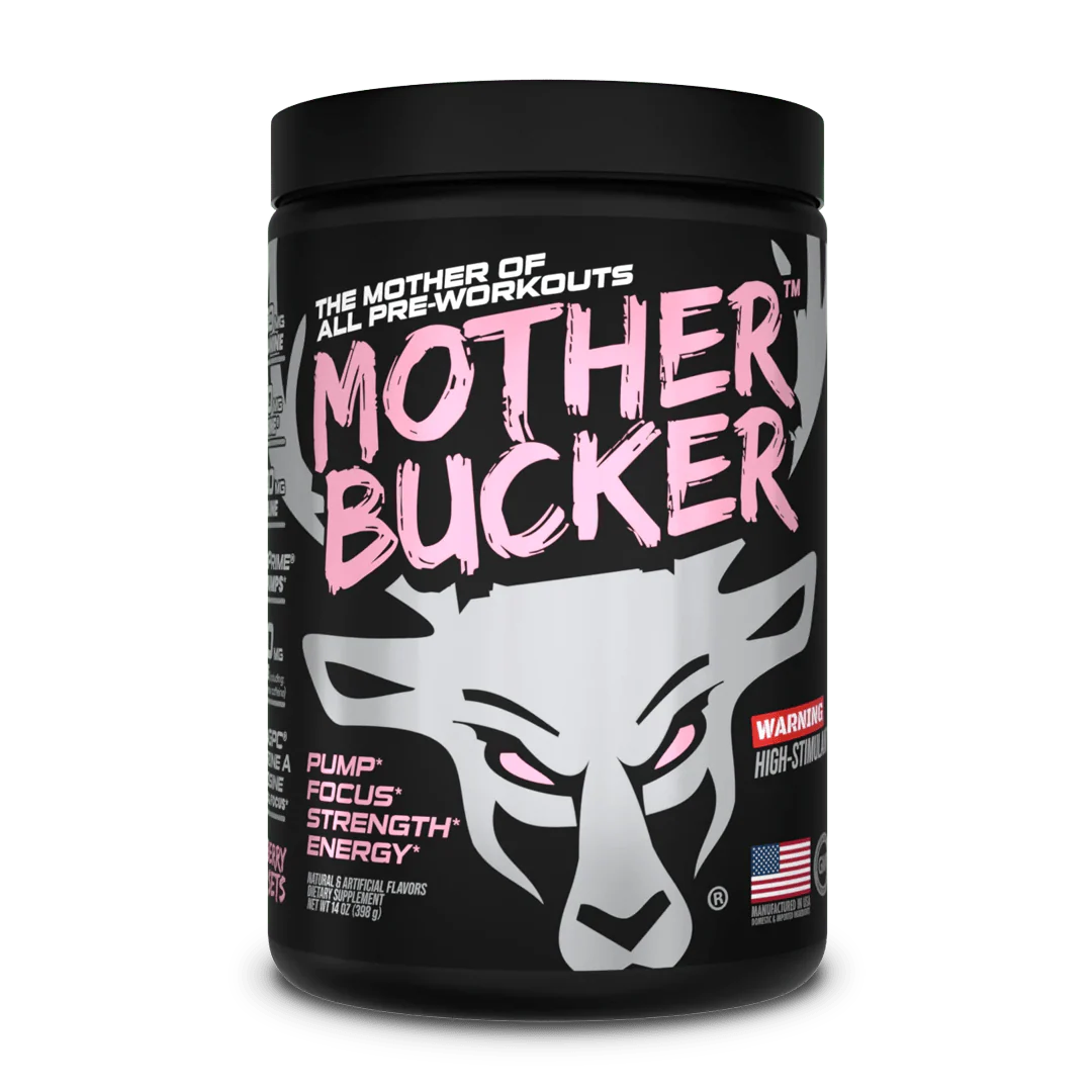 Pre-Workout, Bucked Up, Mother Bucker, 20/40 Servings