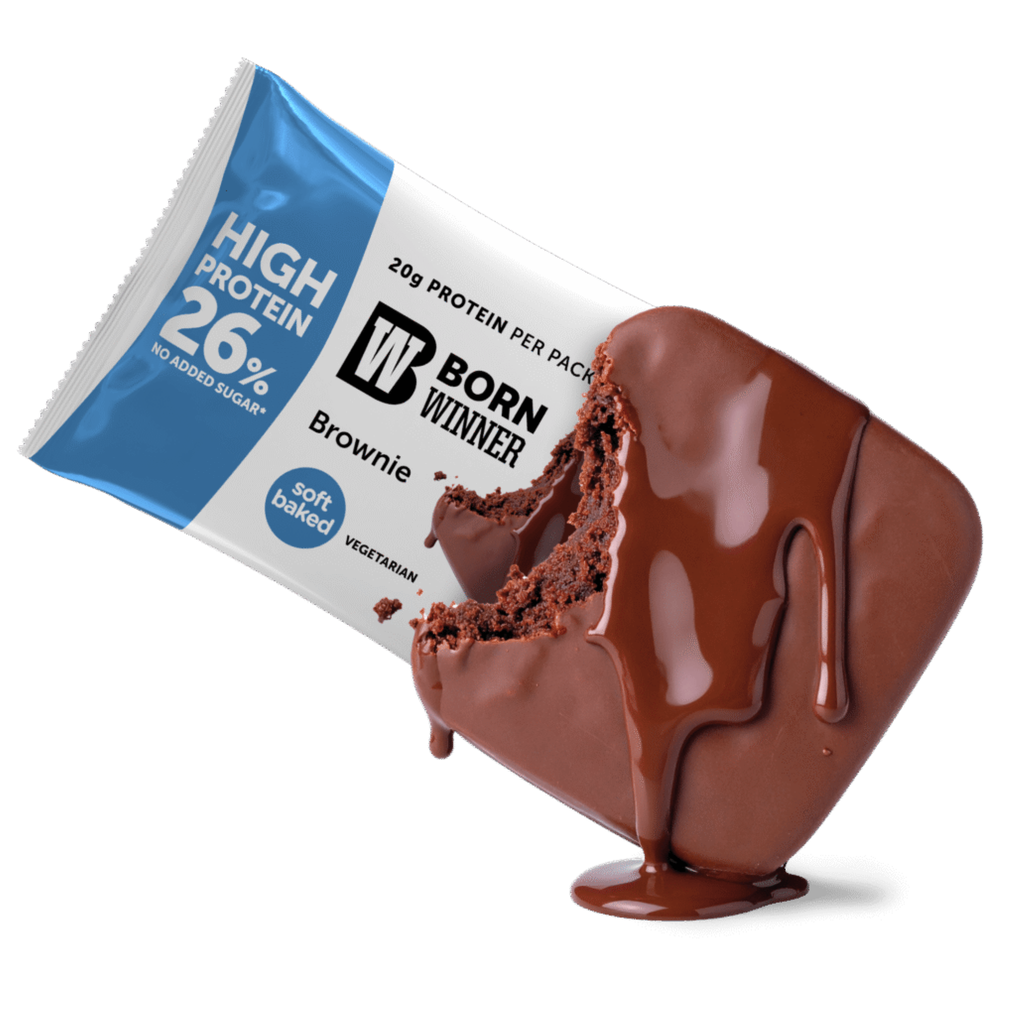 Prajitura Proteica, Born Winner, High Protein 26%, 75g