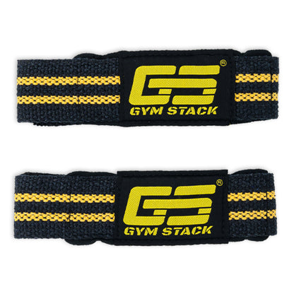 Chingi, Gym Stack, Lifting Straps, Black / Yellow