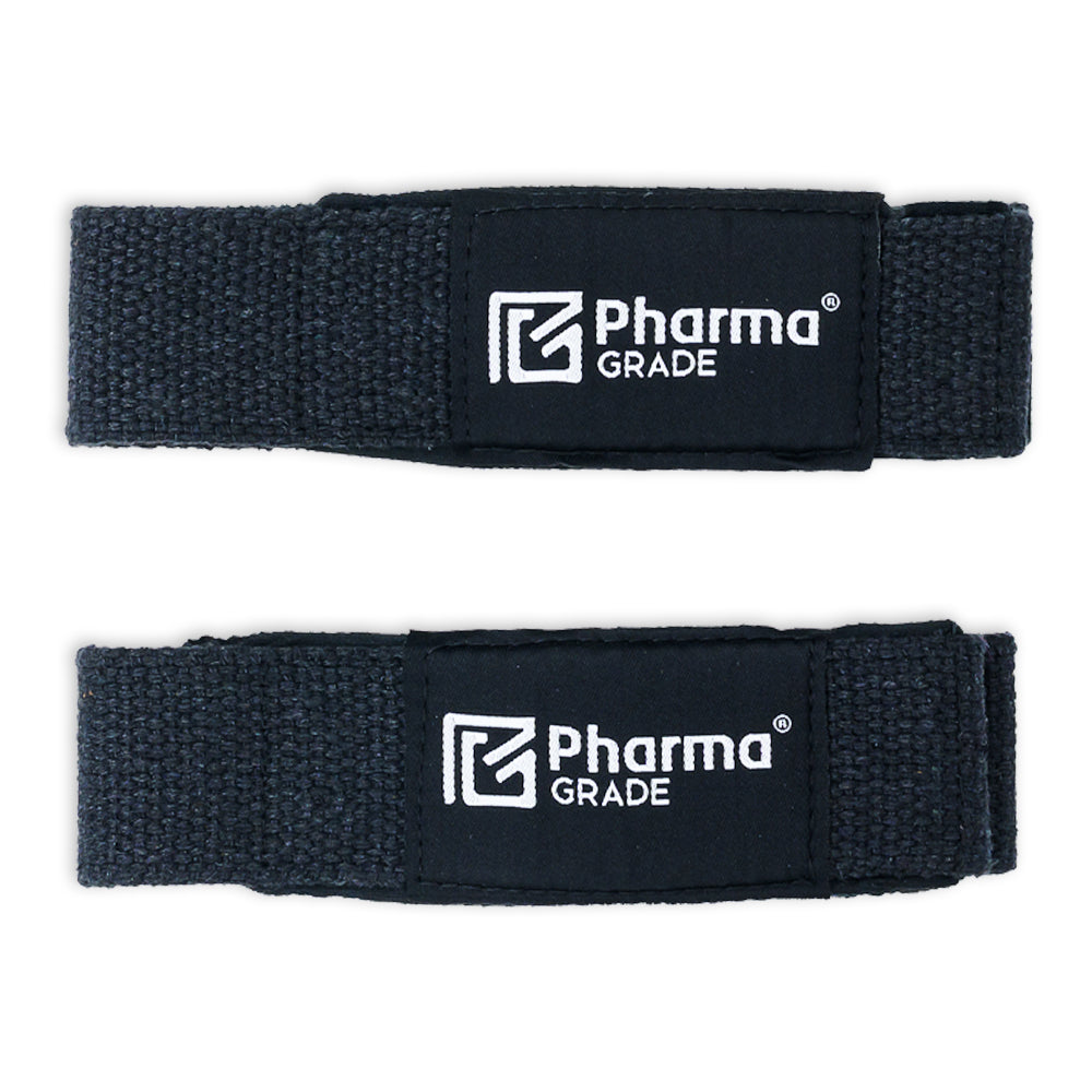 Chingi, Pharma Grade, Lifting Straps, Black