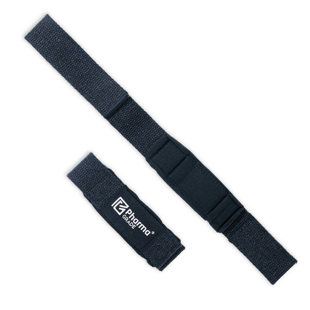 Chingi, Pharma Grade, Lifting Straps, Black