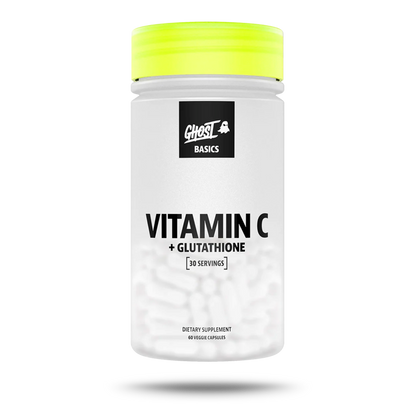 Vitamina C + Glutation, Ghost Basics, Vitamin C + Glutathione, 60 Capsule