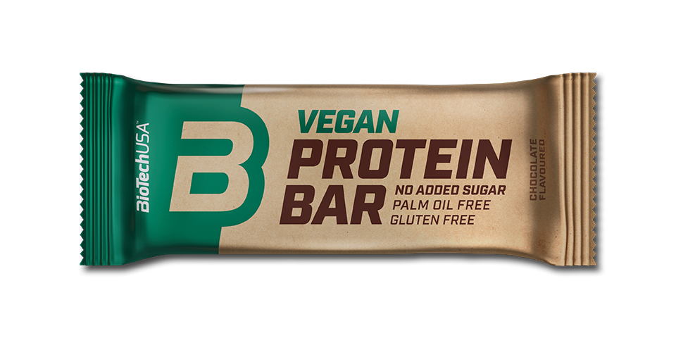 Baton Proteic Vegan, BioTechUSA, Vegan Protein Bar, 50g, Chocolate