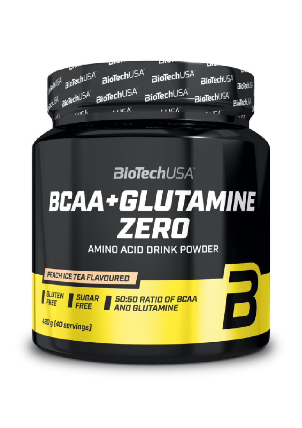 Aminoacizi BCAA+Glutamina, BioTechUSA, BCAA+Glutamine Zero, 480g