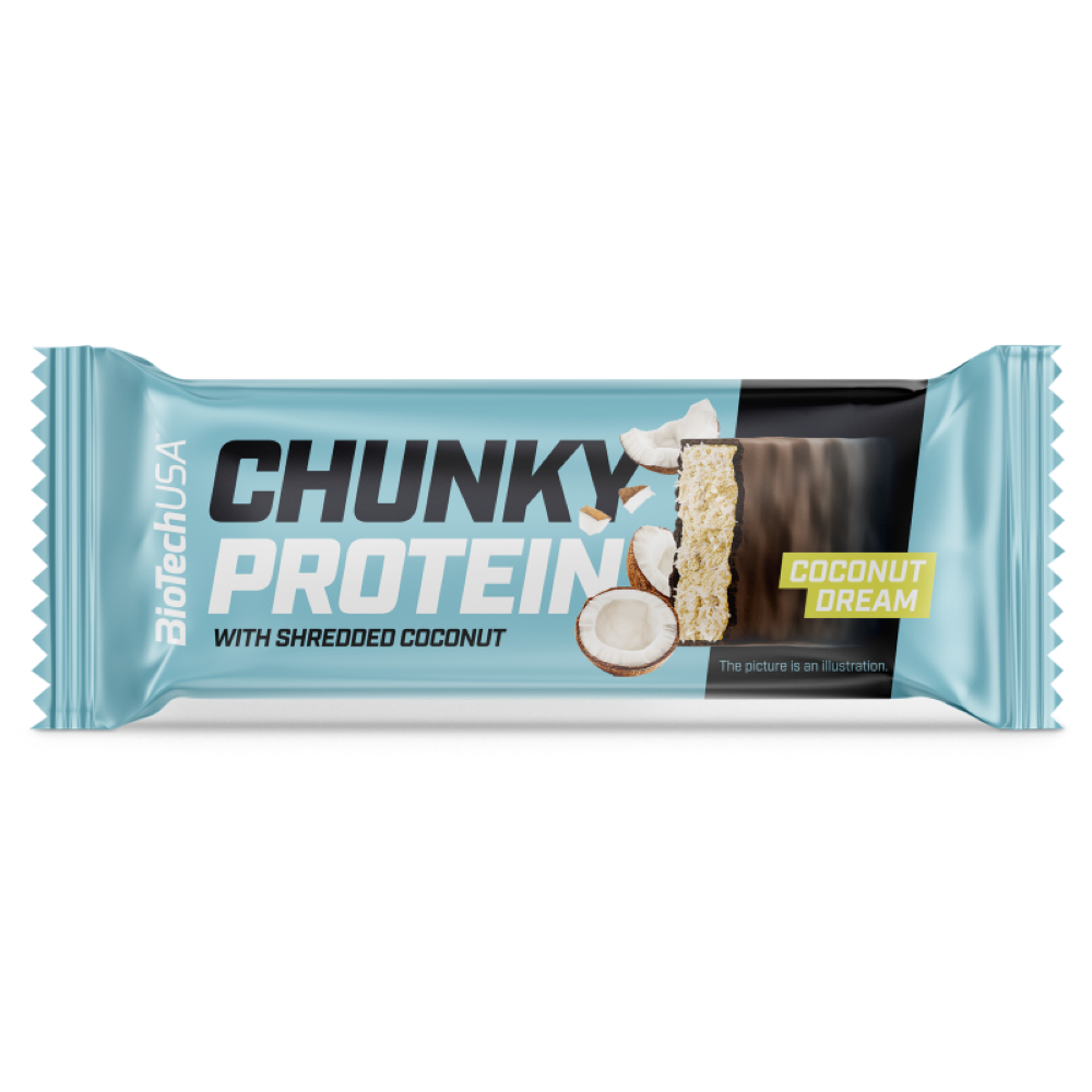 Baton Proteic, BioTechUSA, Chunky Protein Bar, 50g