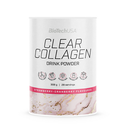 Colagen Pudra, BioTechUSA, Clear Collagen, 308g
