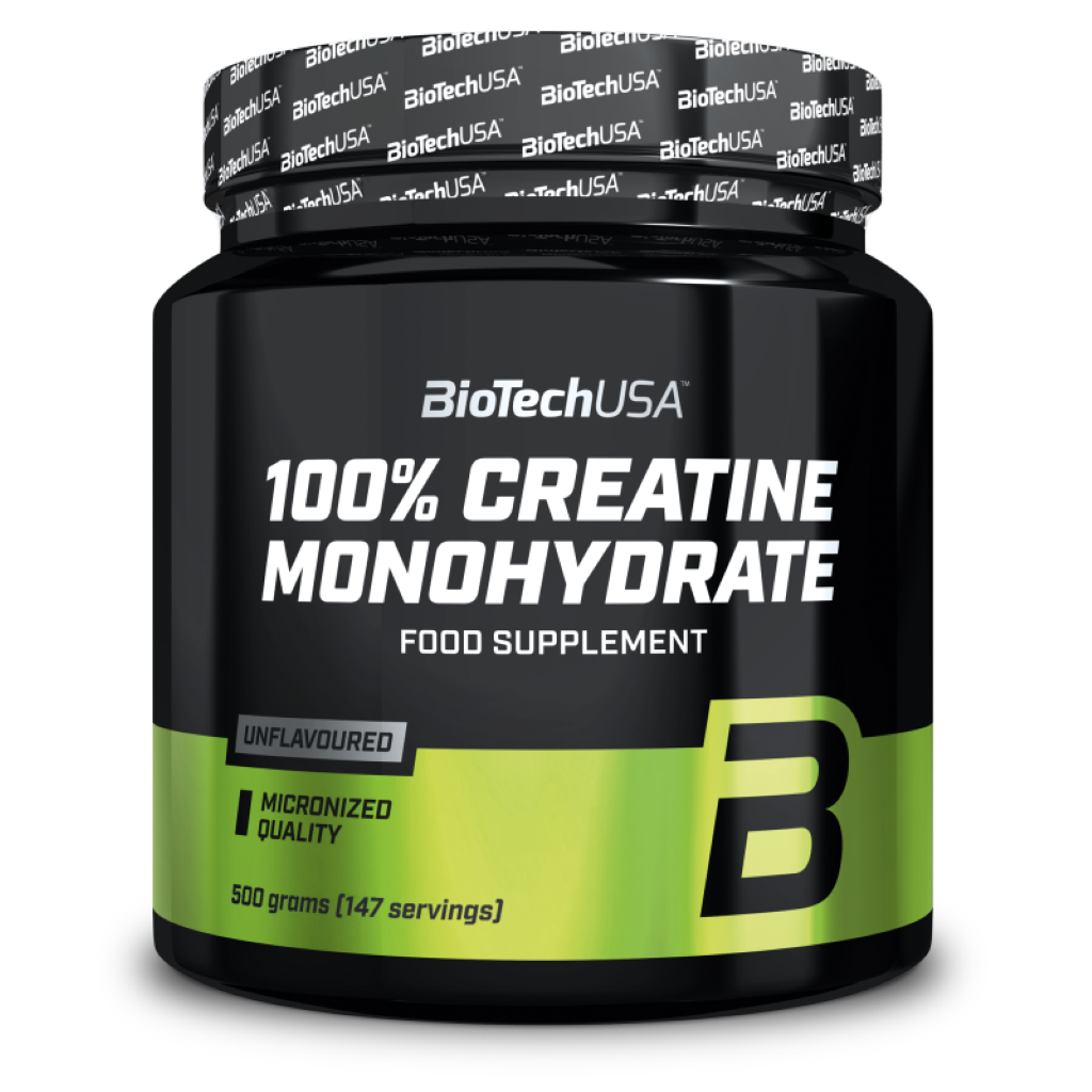 Creatina Monohidrata, BioTechUSA, 100% Micronized Creatine Monohydrate, 500g