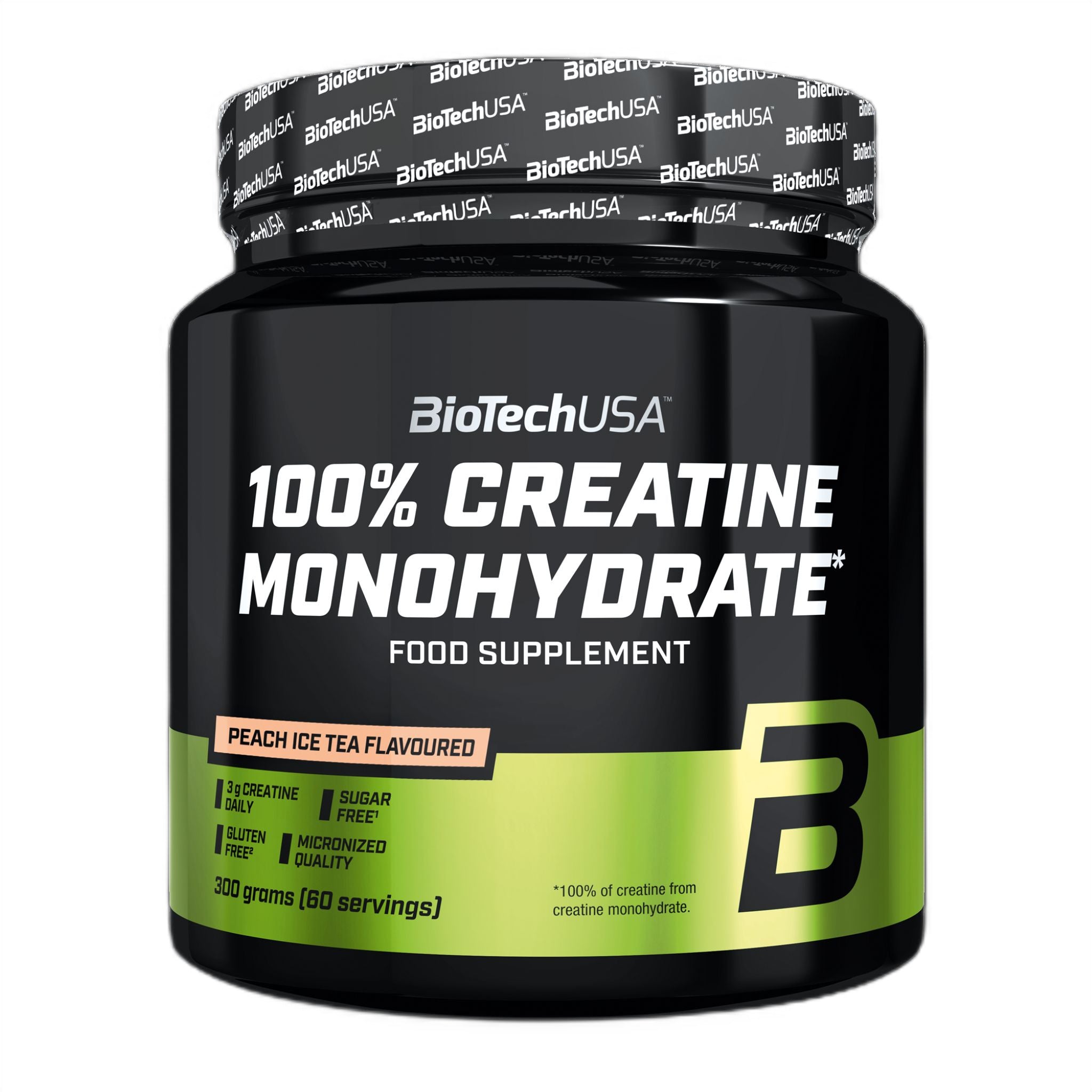 Creatina Monohidrata, BioTechUSA, 100% Creatine Monohydrate, 300g