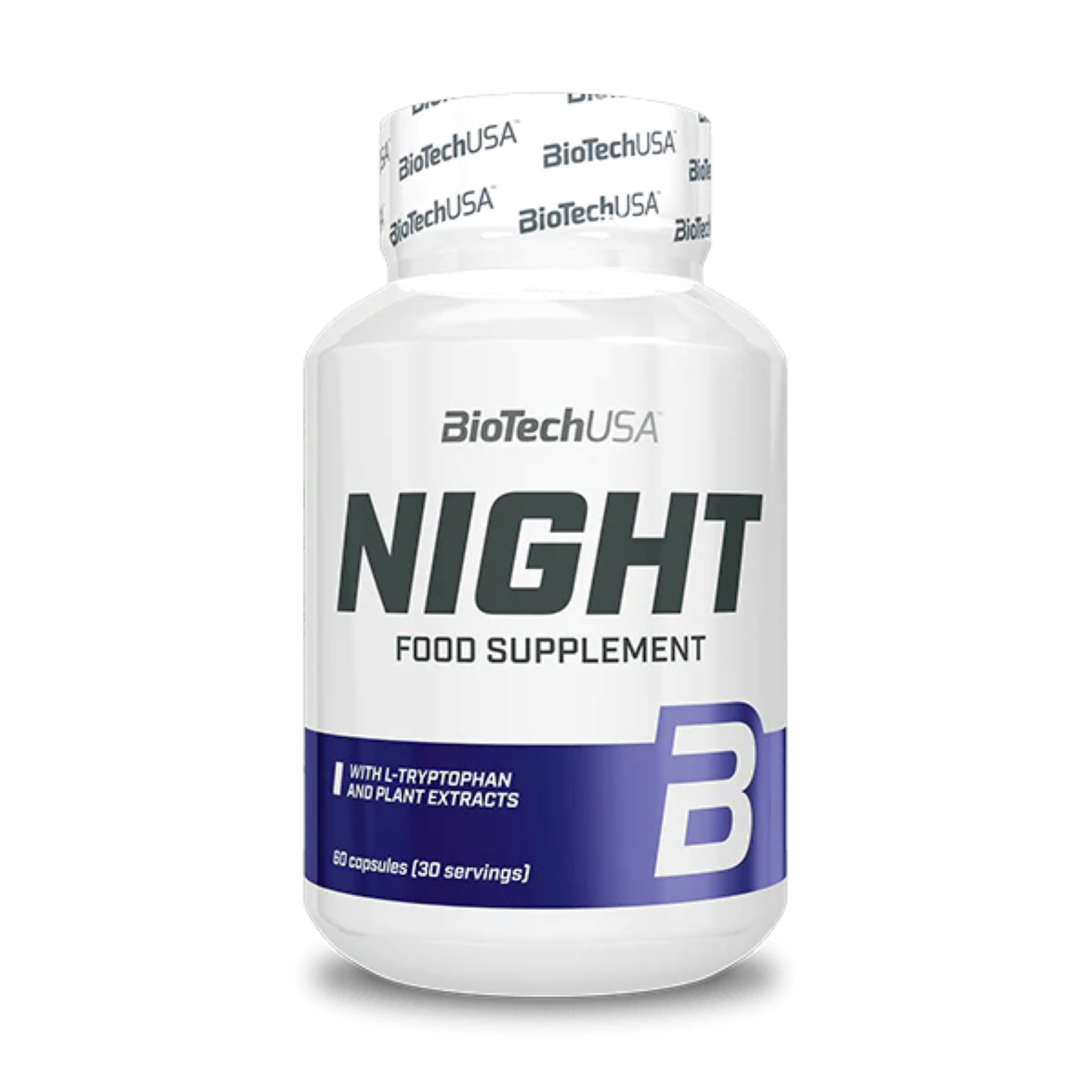 Supliment pentru Igiena Somnului, BioTechUSA, Night, 60 Capsule