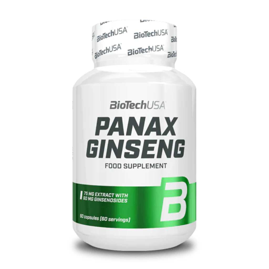 Extract de Ginseng Coreean, BioTechUSA, Panax Ginseng, 60 Capsule