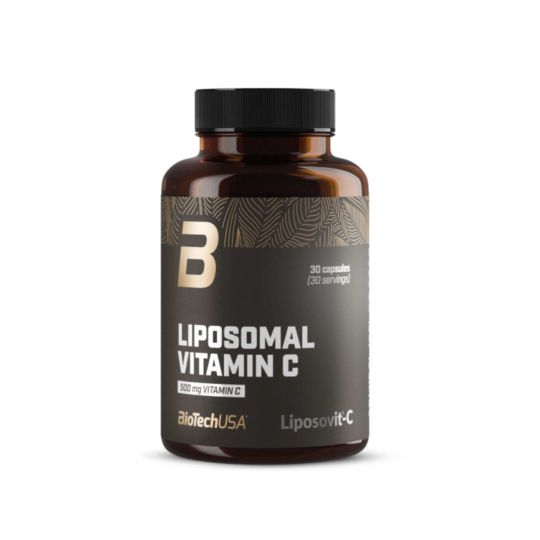Vitamina C Lipozomală, BioTechUSA, Liposomal Vitamin C, 30 Capsule