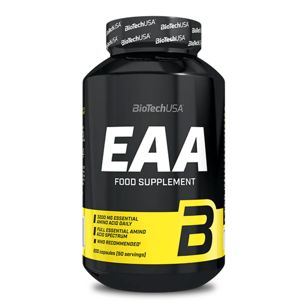 Aminoacizi Esentiali Capsule, BioTechUSA, EAA, 200 Capsule