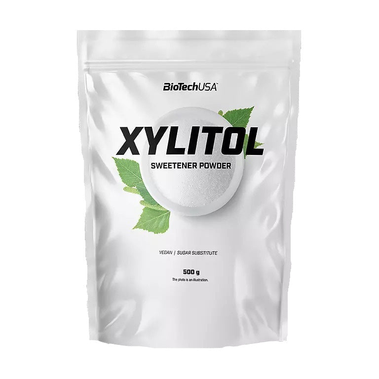 Indulcitor Natural, BioTechUSA, Xylitol, Sweetener Powder 500g