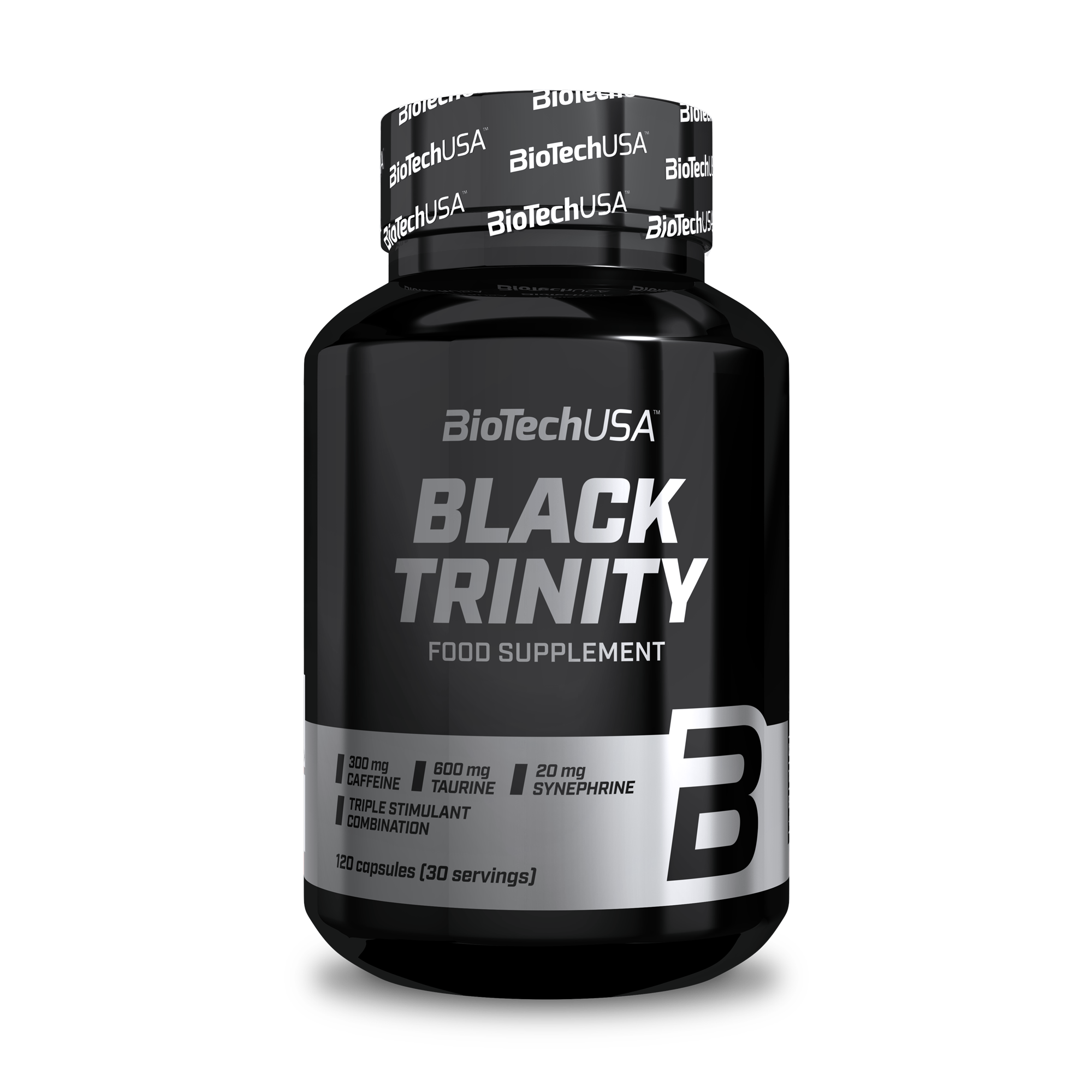 Pre-Workout, BioTechUSA, Black Trinity, 120 capsule
