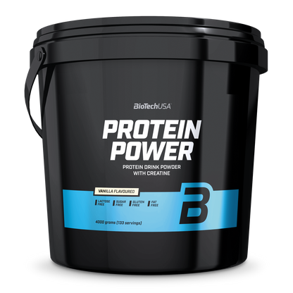 Blend Proteic, BioTechUSA, Protein Power, 4000g, Vanilla