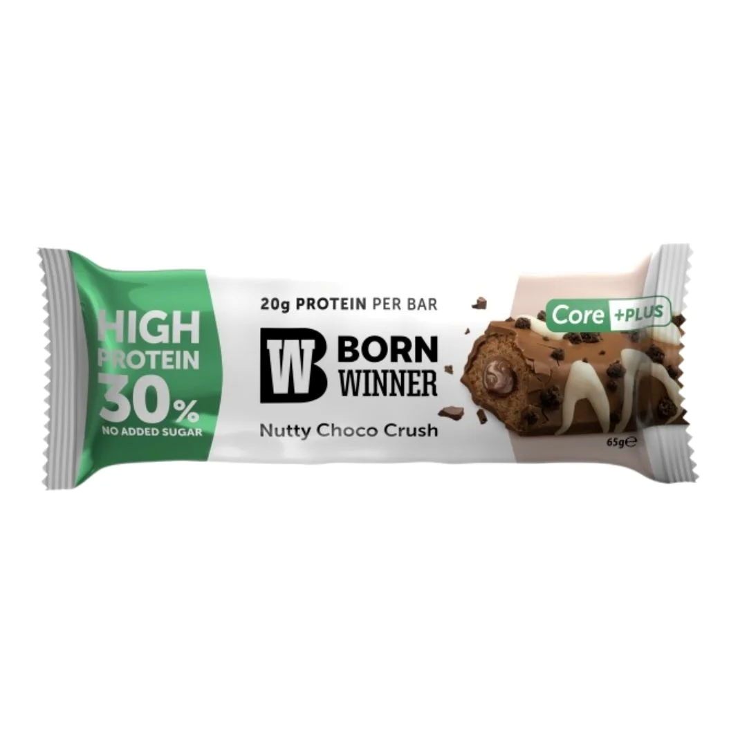 Baton Proteic, Born Winner, Core Plus, High Protein 30%, 65g