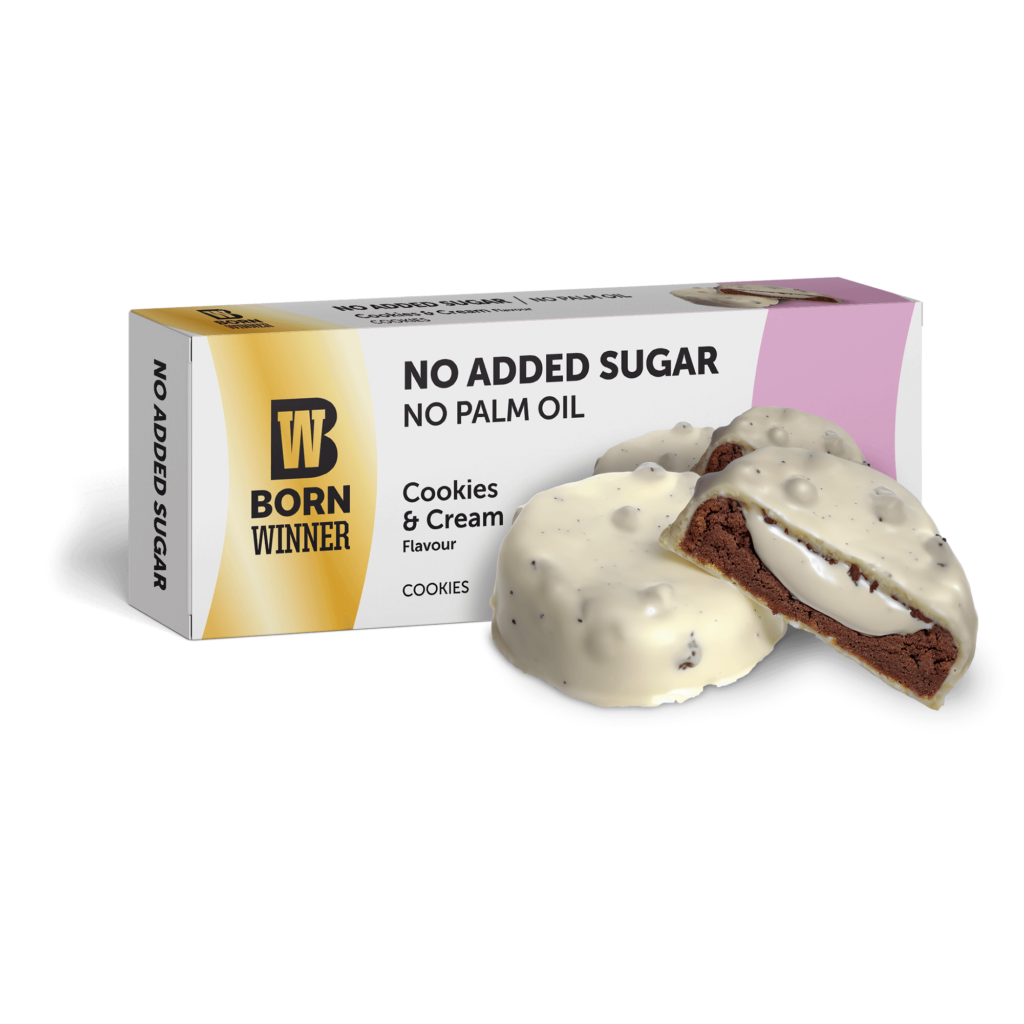 Biscuiti Proteici, Born Winner, Cookies, 100g