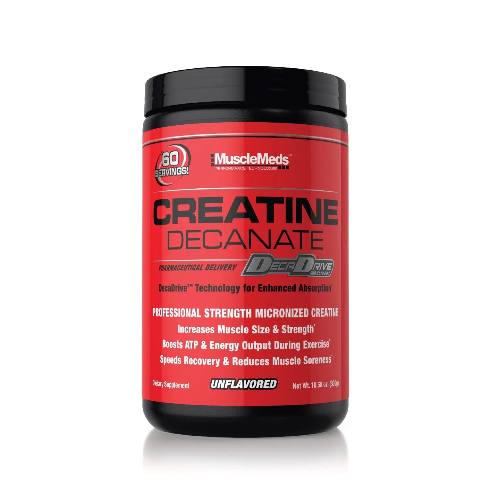 Creatina Monohidrata, MuscleMeds, Creatine Decanate, 300g