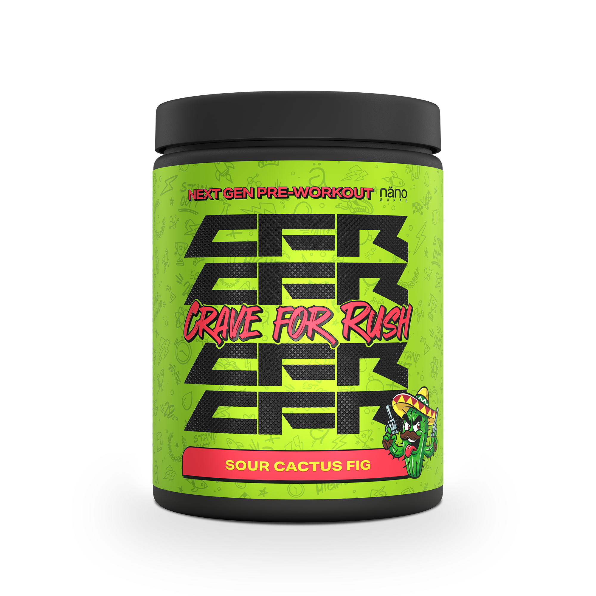 Pre-Workout, Nanosupps, CFR PWO, 400g