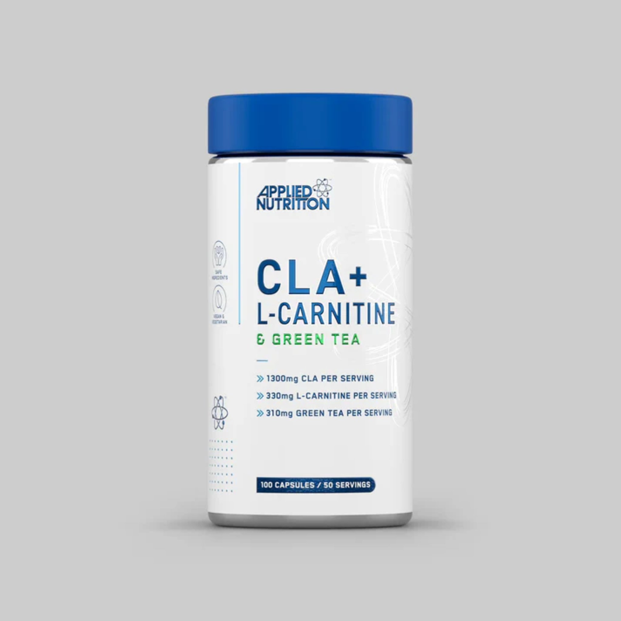 Arzator de Grasimi, Applied Nutrition, CLA L-Carnitine&Green Tea, 100caps