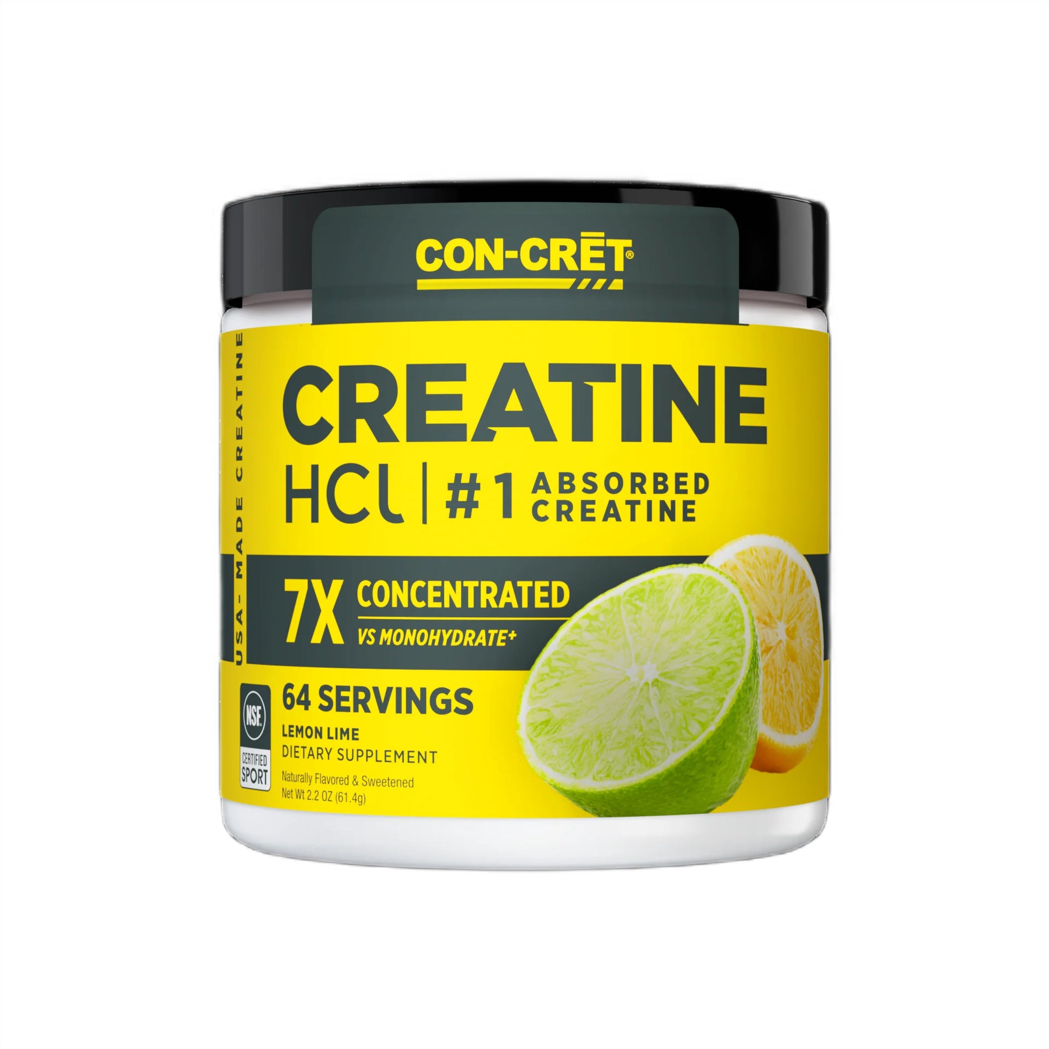 Creatina Hidroclorida, CON-CRĒT® Creatine HCl, 64 Servings
