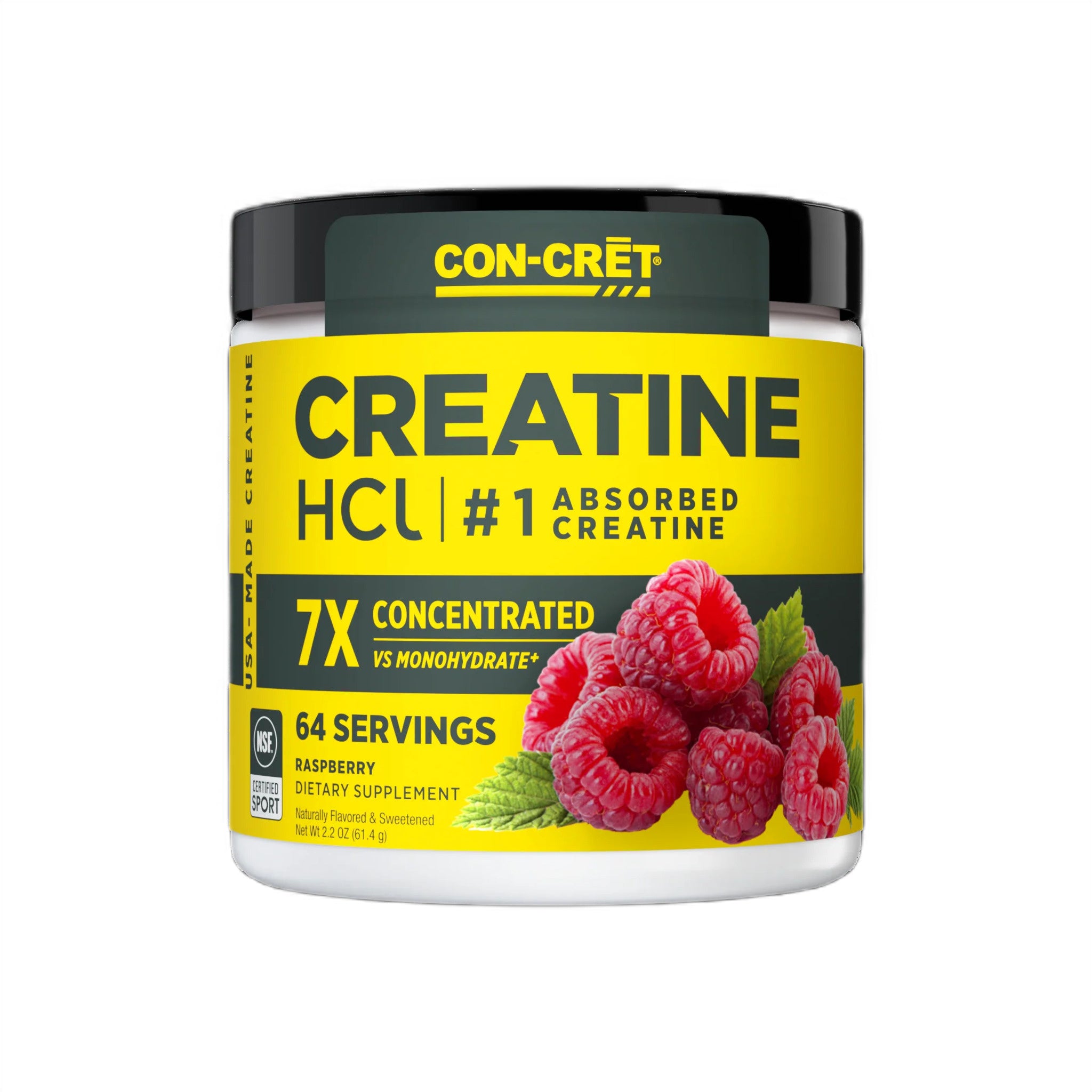 Creatina Hidroclorida, CON-CRĒT® Creatine HCl, 64 Servings