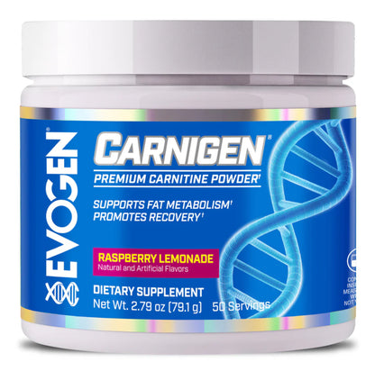 Black Friday - Reduceri L-Carnitina Pudra, Evogen, Carnigen, 70g Promotie