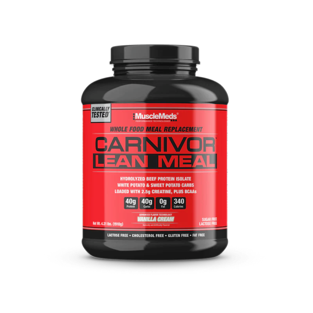 Proteina Izolata din Vita, MuscleMeds, Carnivor Lean Meal, 1910g