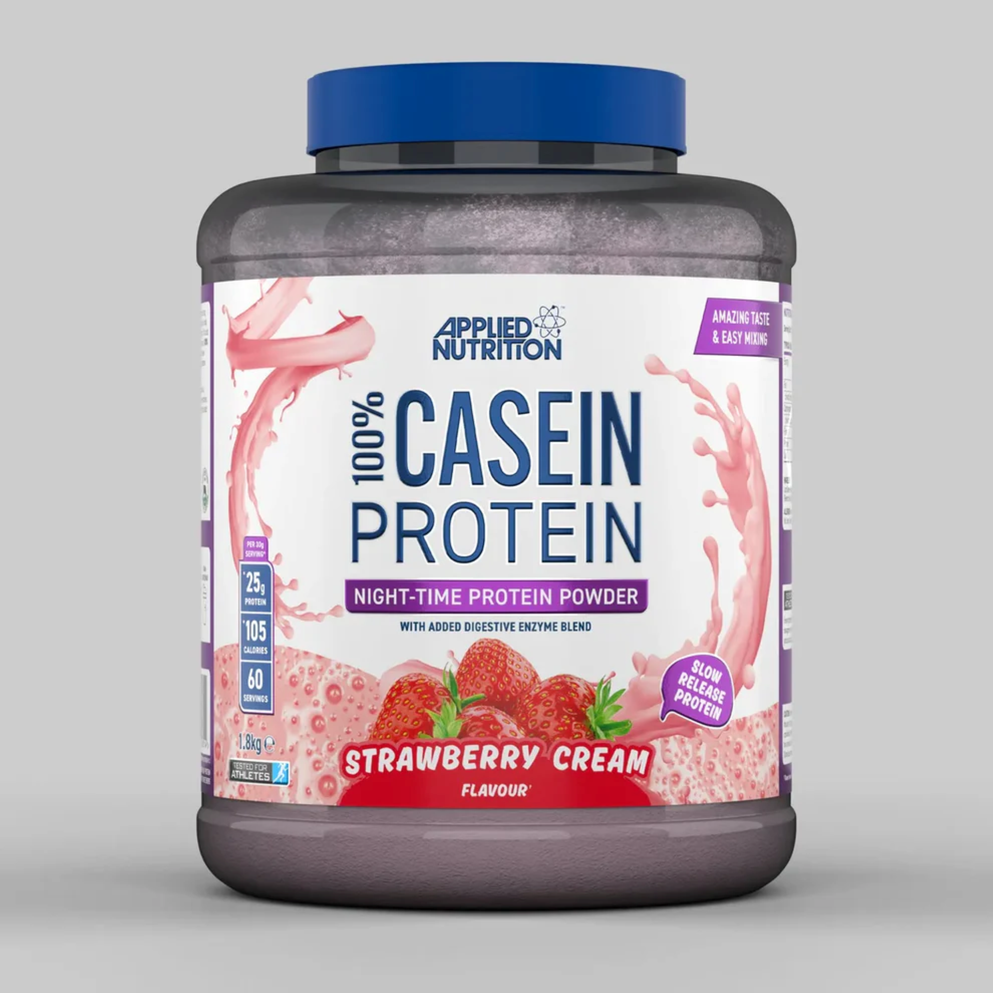 Cazeina, Applied Nutrition, 100% Casein Protein, 1800g