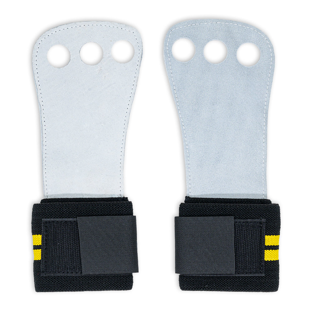 Palmare cu Protecție, Gym Stack, Grip Pad, Elastic Leather