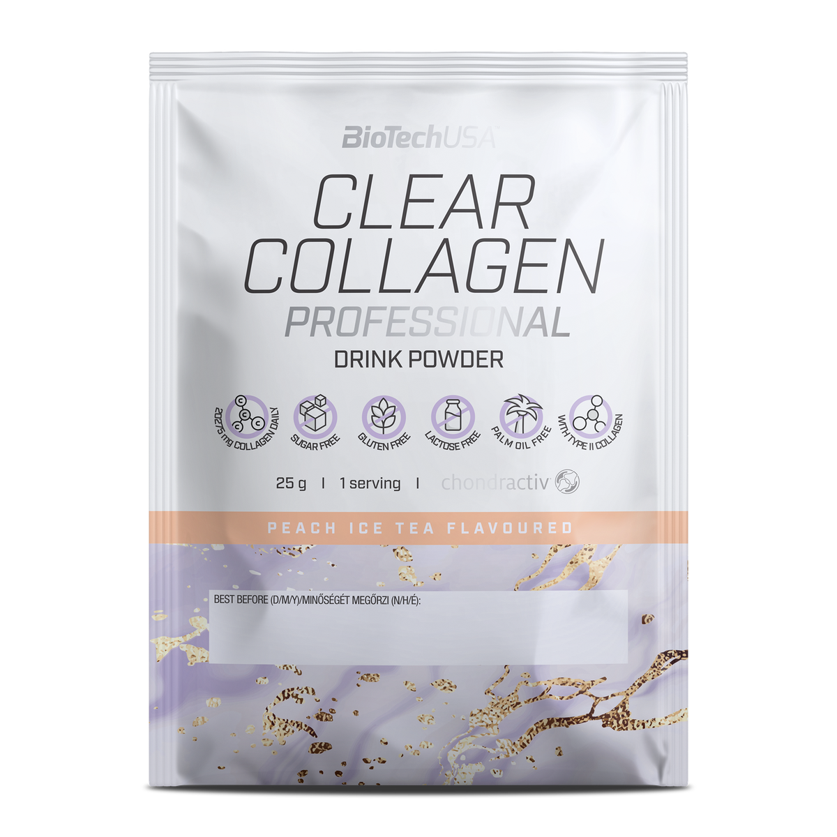 Colagen Pudra, Clear Collagen Professional, BioTechUSA, 25g