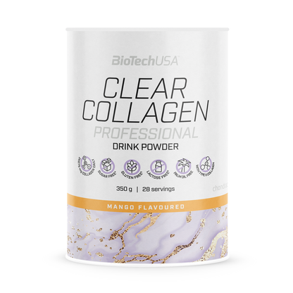 Colagen Pudra, BioTechUSA, Clear Collagen Professional, 350g, Mango