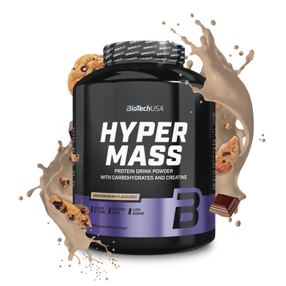 Complex_Proteina_Carbohidrati_Creatina_BioTechUSA_Hyper_Mass_2270g_Cookies&Cream