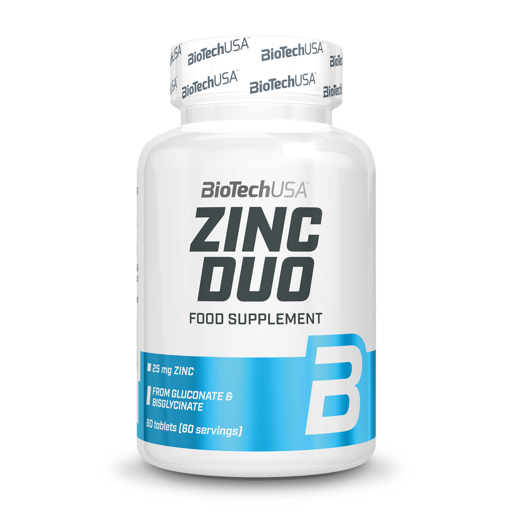 Complex Zinc, BioTechUSA, Zinc Duo, 60 Tablete