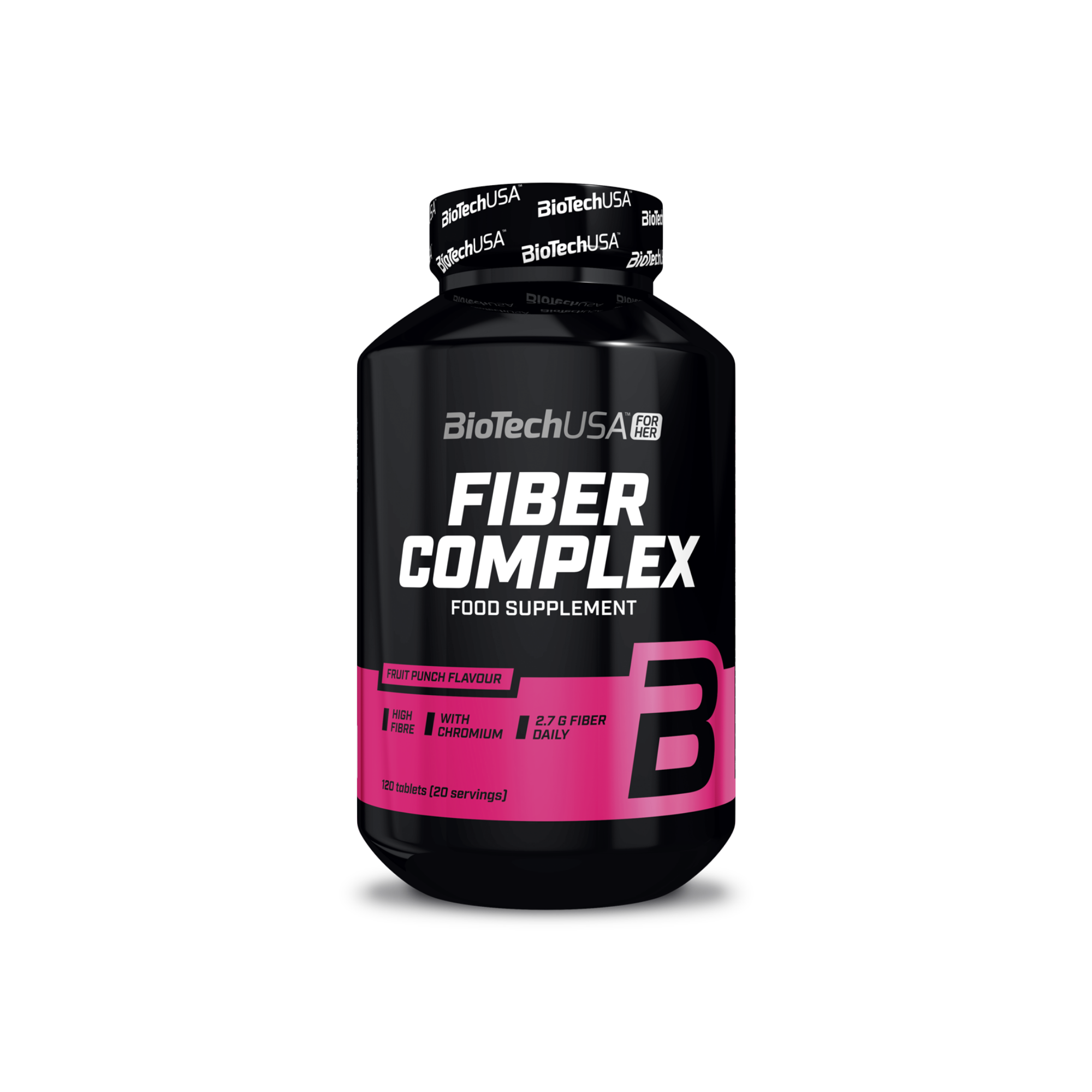 Complex de Fibre, BioTechUSA, Fiber Complex, 120 Tablete