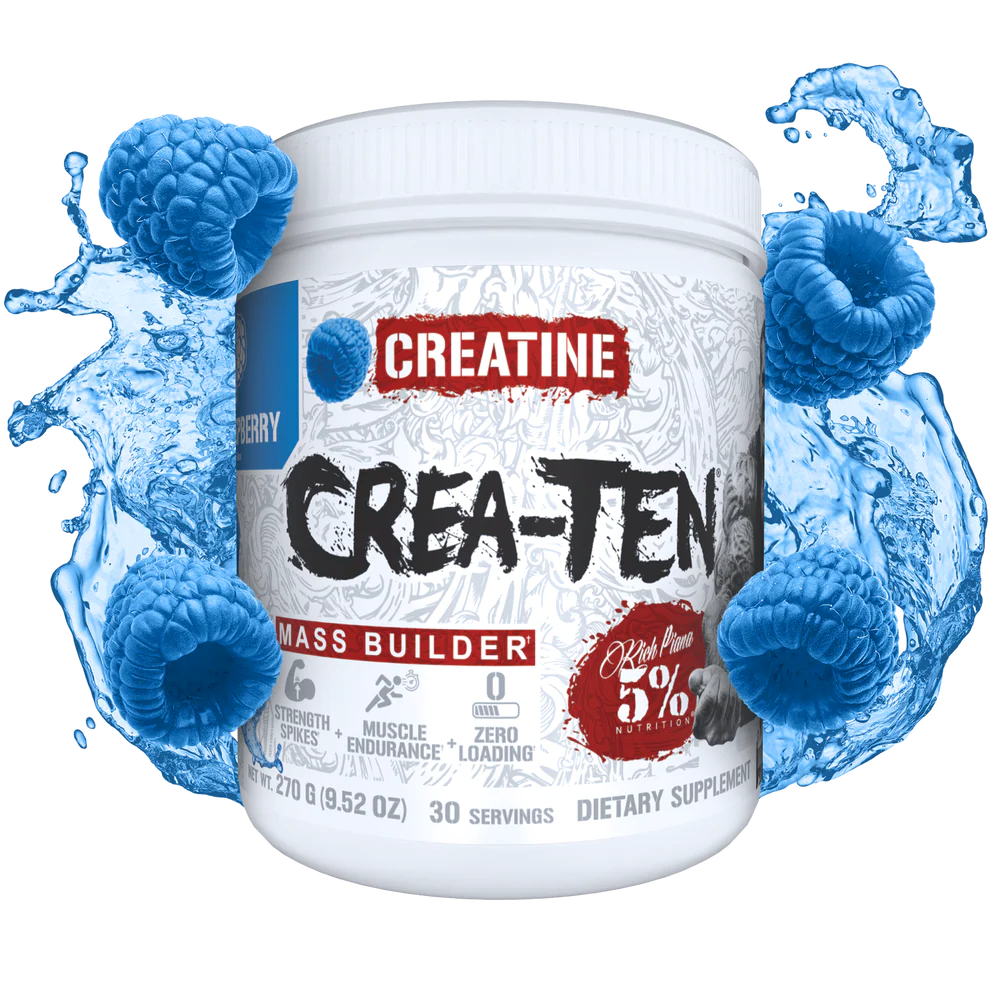 Complex Creatina, 5% Rich Piana, Crea-Ten, 30 Servings