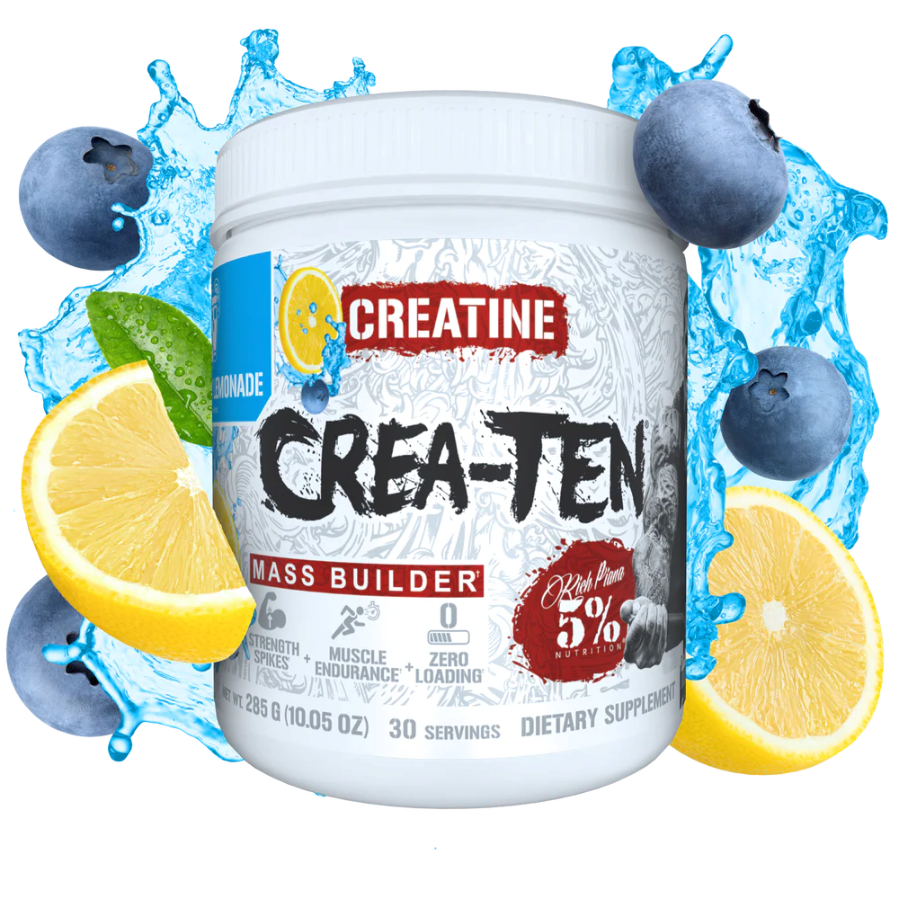 Complex Creatina, 5% Rich Piana, Crea-Ten, 30 Servings